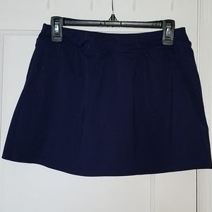 Lands End Navy Swim Skirt Bottom 6
